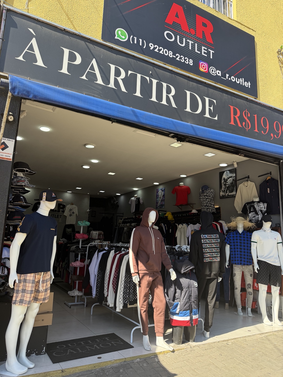 Fachada da A.R Outlet
