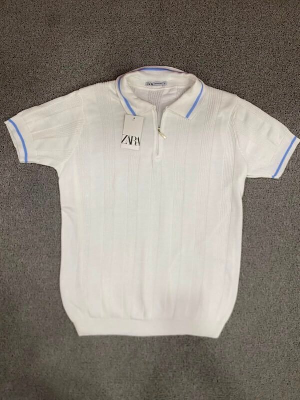 Polo de Tricô Premium com Zíper