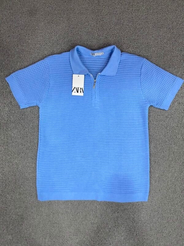 Polo de Tricô Premium com Zíper