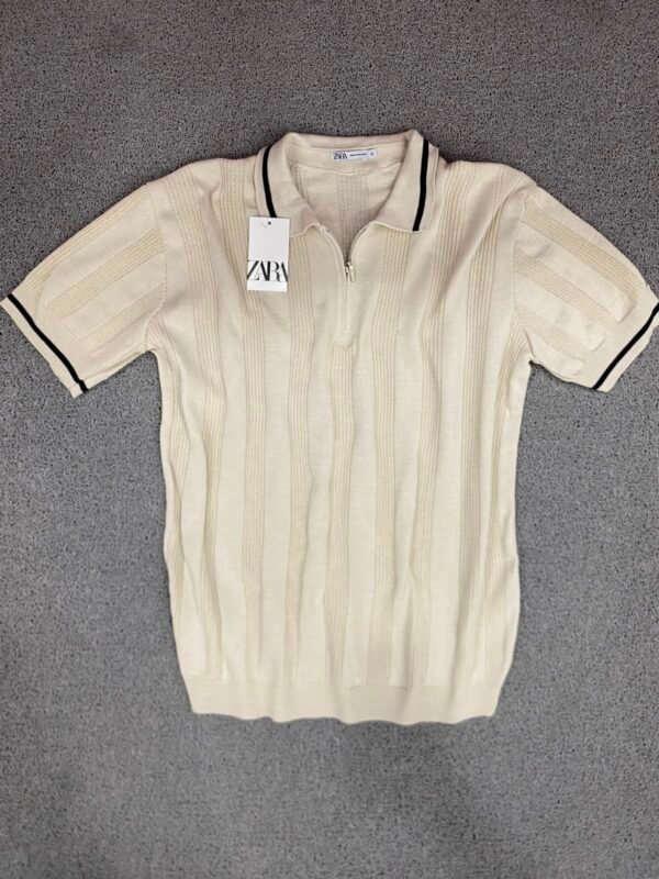 Polo de Tricô Premium com Zíper