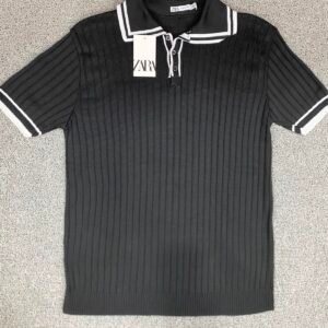 Polo de Tricô Premium com Zíper