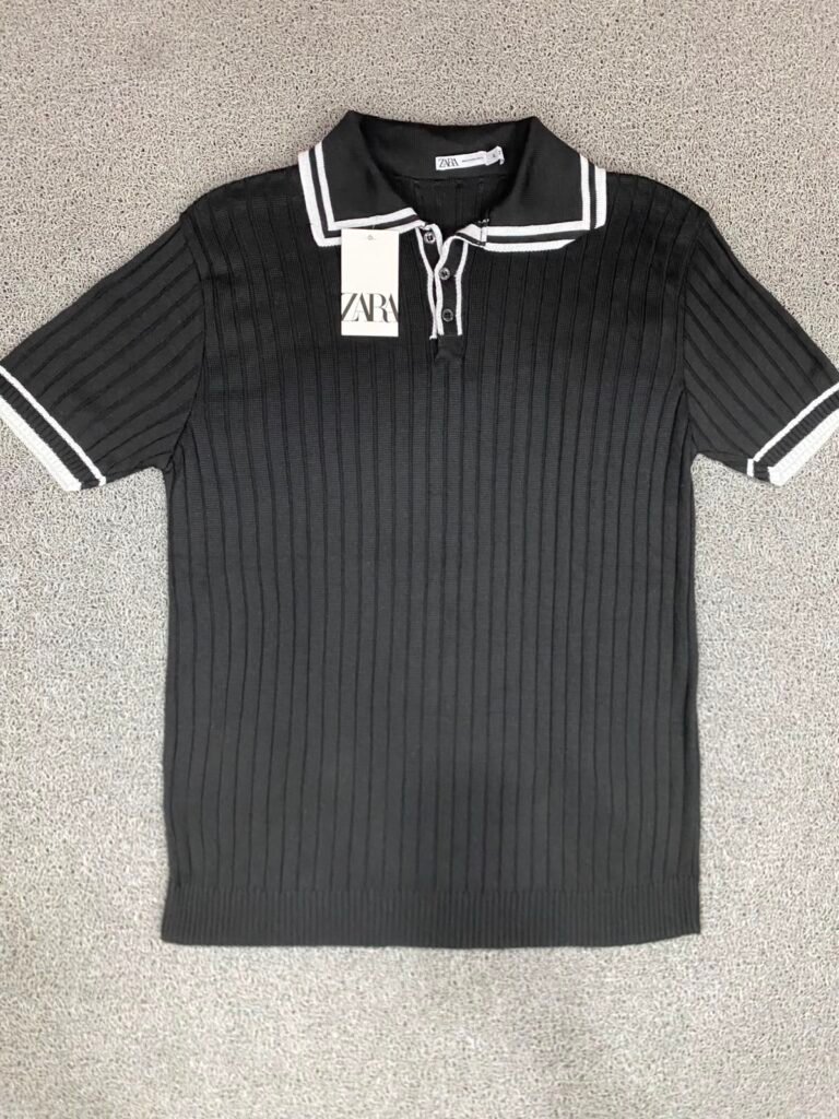 Polo de Tricô Premium com Zíper