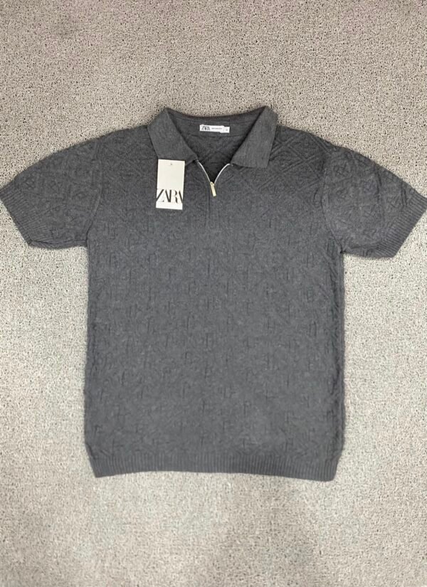 Polo de Tricô Premium com Zíper