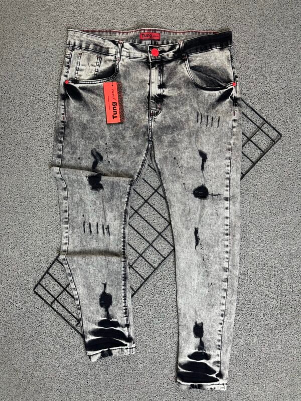 Calça Jeans Jogador Cinza