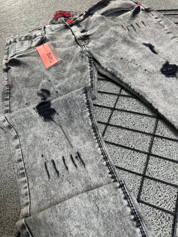 Calça Jeans Jogador Cinza