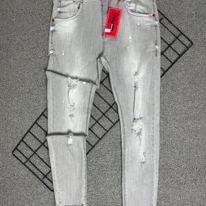 Calça Jeans Jogador Cinza
