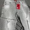 Calça Jeans Jogador Cinza