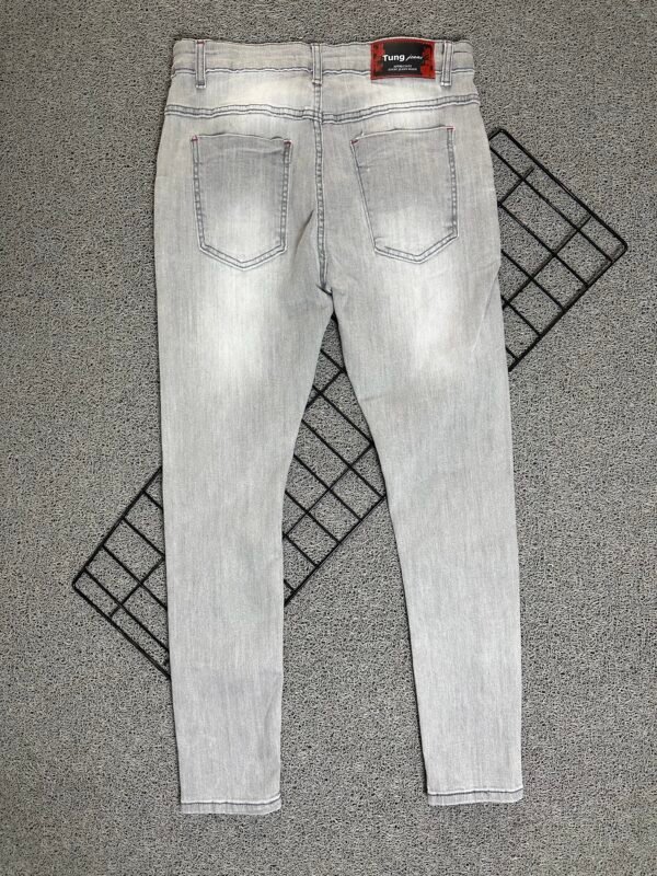 Calça Jeans Jogador Cinza