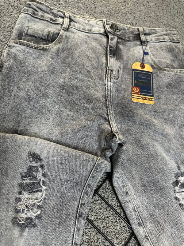 Calça Jeans Jogador Cinza