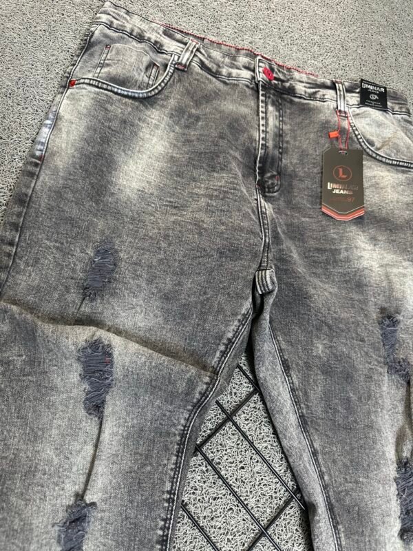 Calça Jeans Jogador Cinza