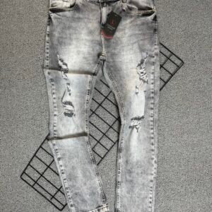 Calça Jeans Jogador Cinza