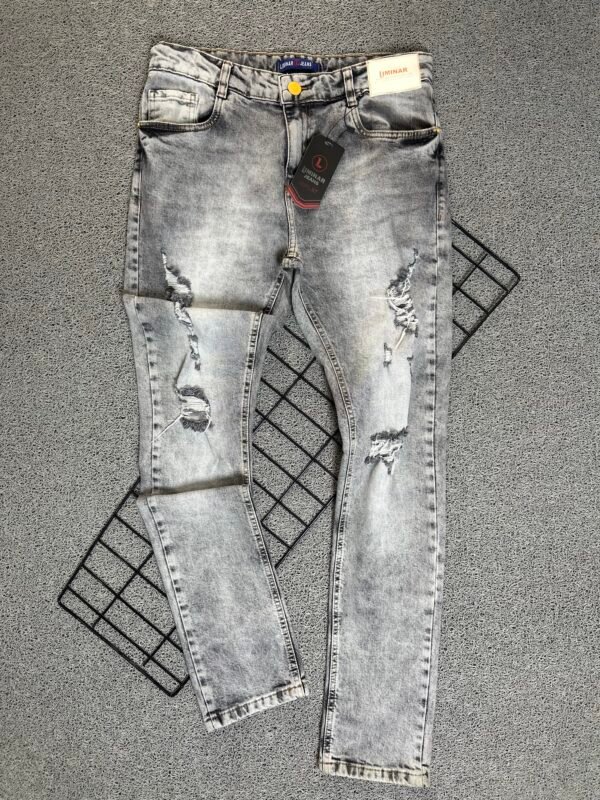 Calça Jeans Jogador Cinza