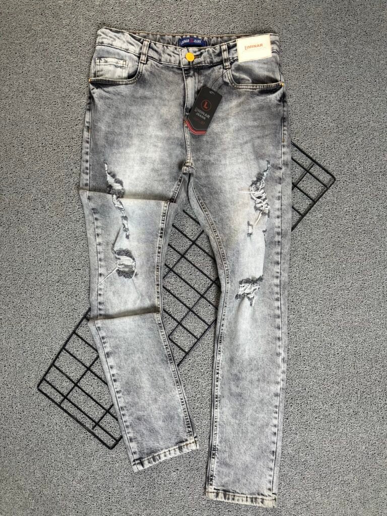 Calça Jeans Jogador Cinza