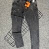 Calça Jeans Jogador Cinza Escuro