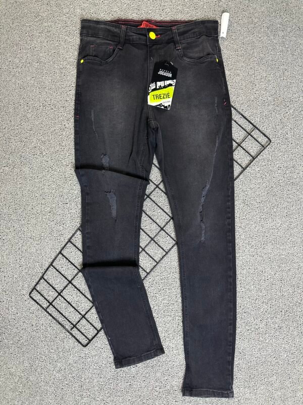 Calça Jeans Jogador Preta