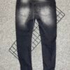 Calça Jeans Jogador Cinza/Preta
