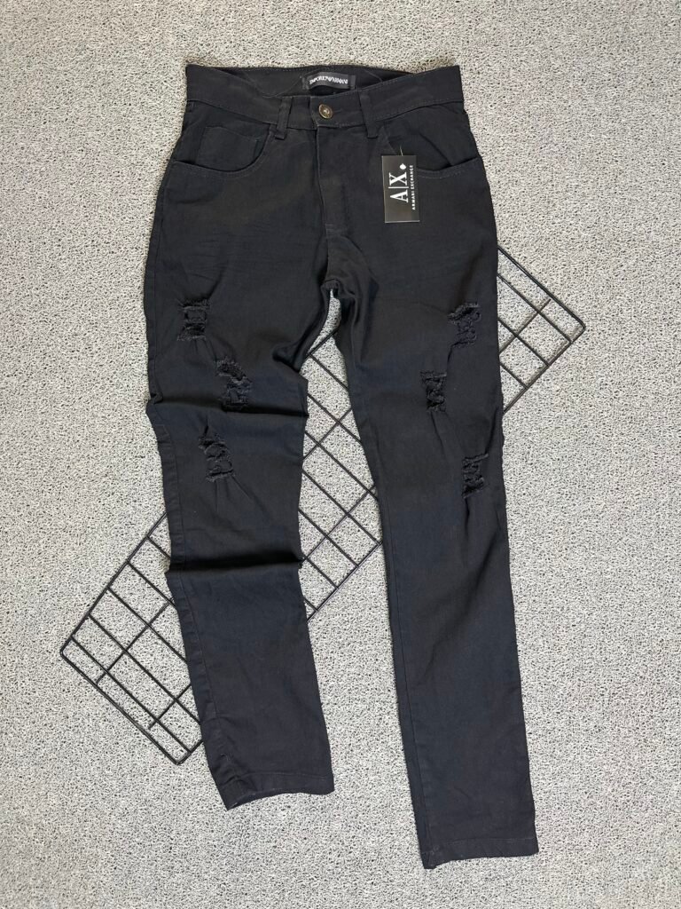 Calça Jeans Jogador Preta