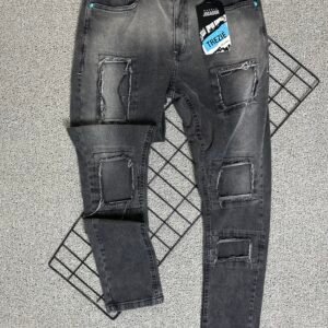 Calça Jeans Jogador Cinza Escuro