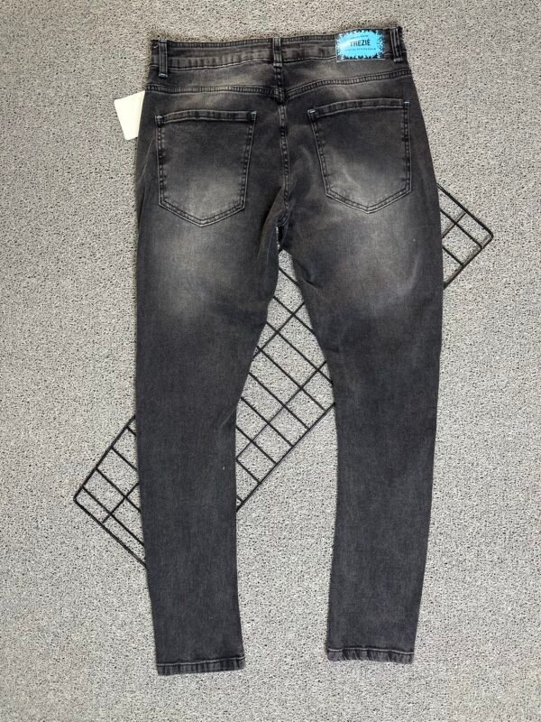 Calça Jeans Jogador Cinza Escuro