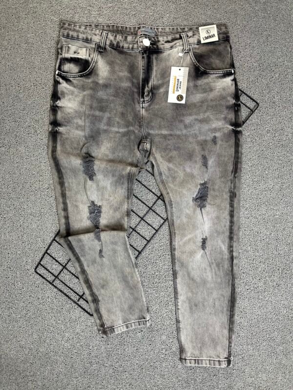 Calça Jeans Jogador Cinza