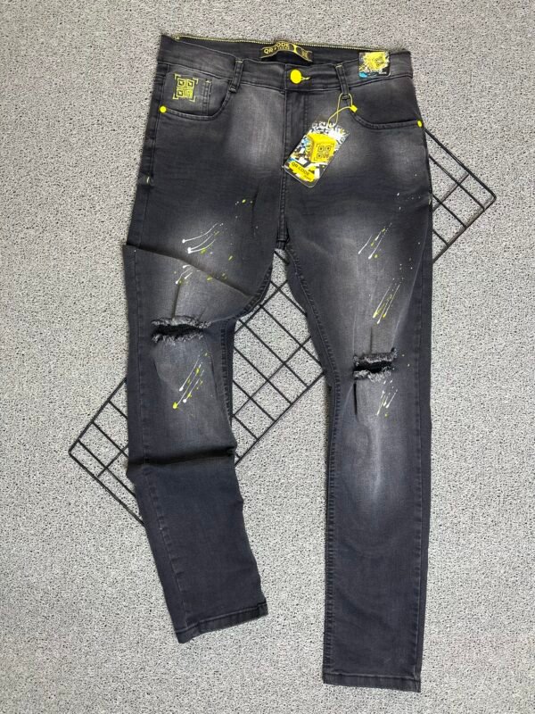 Calça Jeans Jogador Preta