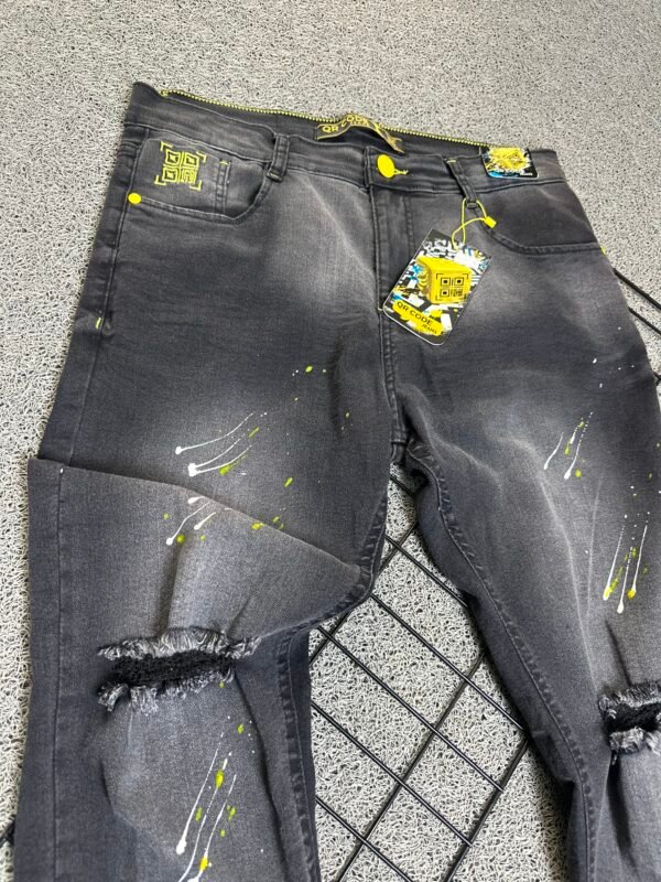 Calça Jeans Jogador Preta