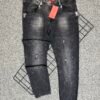 Calça Jeans Jogador Cinza Escuro