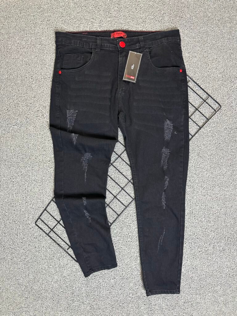 Calça Jeans Jogador Preta