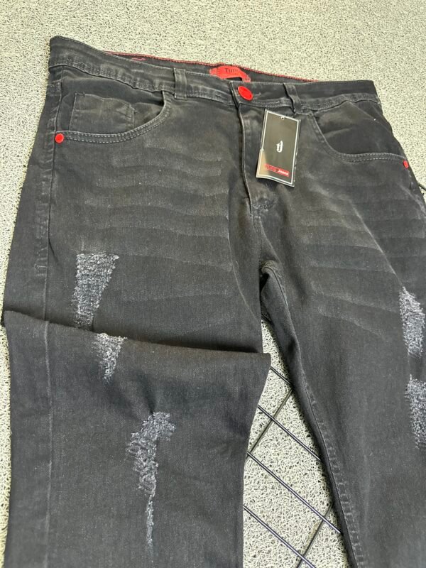 Calça Jeans Jogador Preta