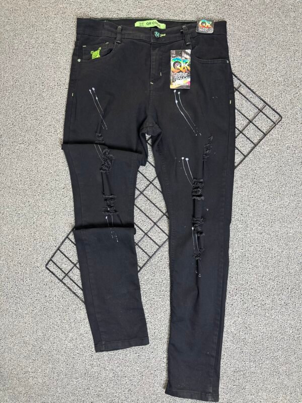 Calça Jeans Jogador Preta