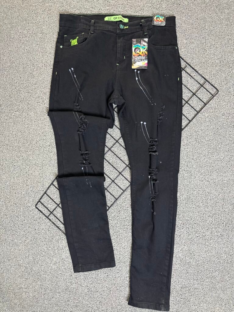Calça Jeans Jogador Preta